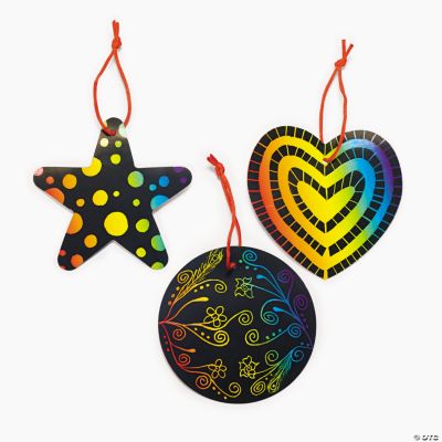 Magic Color Scratch Ornaments