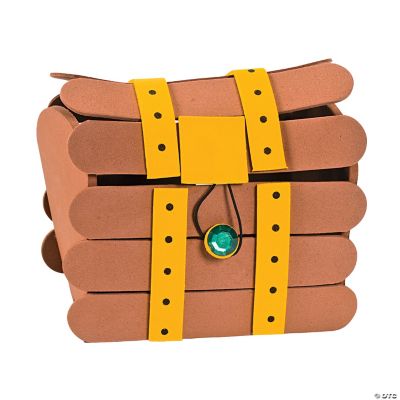 Craft Stick Treasure Chest Craft Kit
