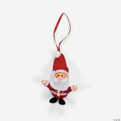 Jingle Bell Santa Ornament Craft Kit