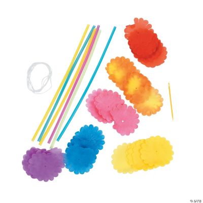 Flower Lei Craft Kit Oriental Trading