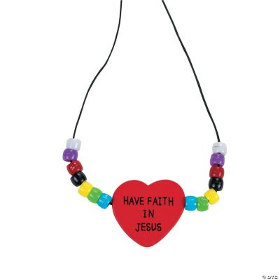 “Have Faith In Jesus” Beaded Necklace Craft Kit