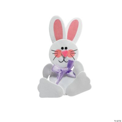 Clothespin Bunny Magnet Craft Kit