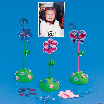 Jeweled Butterfly And Flower Photo Holder Craft Kit