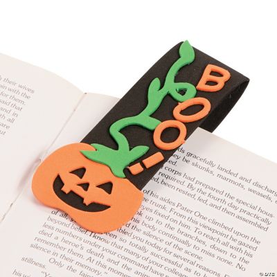 Foam Halloween Bookmark Magnet Craft Kit