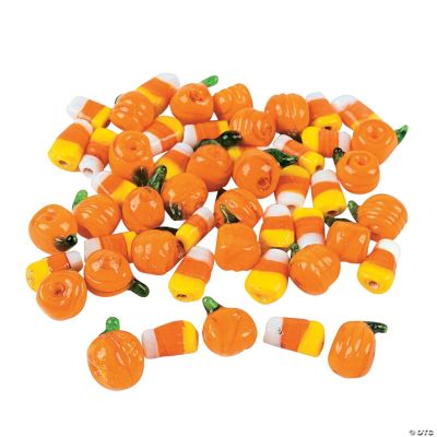 Glass Halloween Beads
