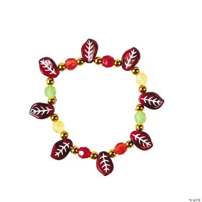 Beaded Leaf Bracelet Craft Kit