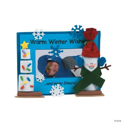 Holiday Marshmallow Photo Frame Craft Kit