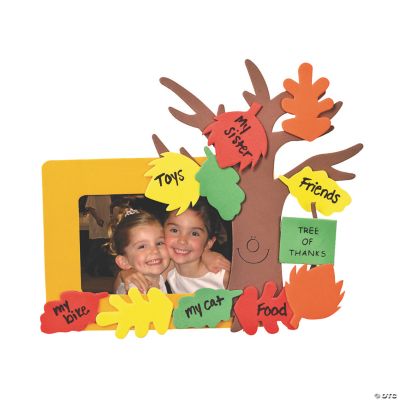 “Tree Of Thanks” Photo Frame Magnet Craft Kit