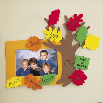 “Tree Of Thanks” Photo Frame Magnet Craft Kit