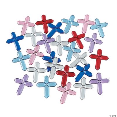 Self-Adhesive Cross Jewels