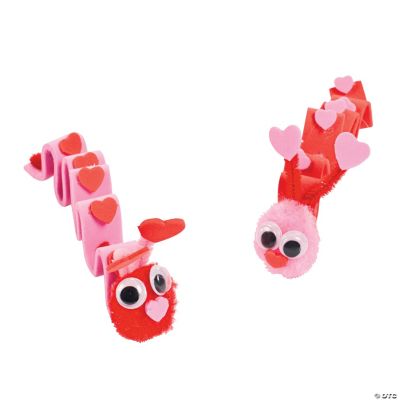 Valentine Inchworm Craft Kit