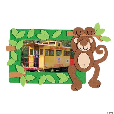 Monkey Photo Frame Magnet Craft Kit