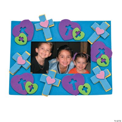 Cross Photo Frame Magnet Craft Kit