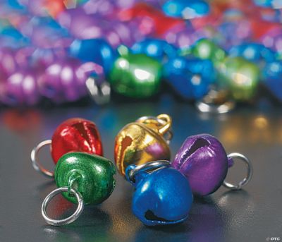 Colorful Jingle Bell Charms