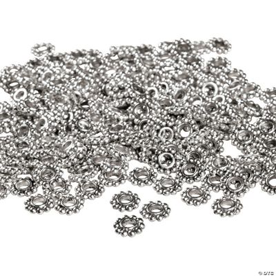 Daisy-Shaped Spacer Beads