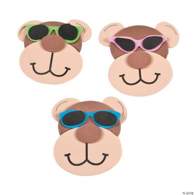Monkey Magnet With Sunglasses Craft Kit