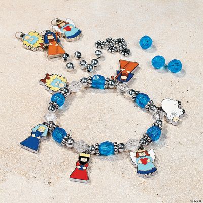 Beaded Nativity Charm Bracelet Craft Kit