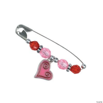 Beaded Valentine Charm Pin Craft Kit