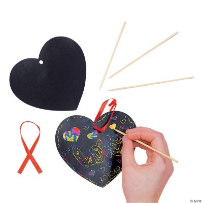 Magic Color Scratch Hearts