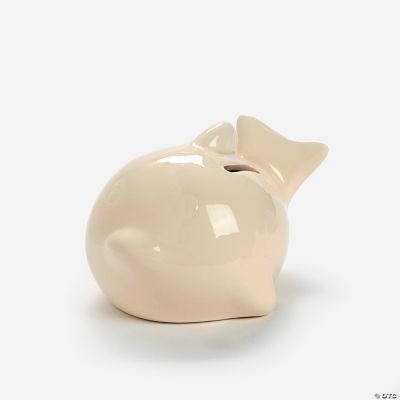 DIY Ceramic Fish Banks Oriental Trading