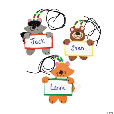 Camp Name Badge Necklace Craft Kit
