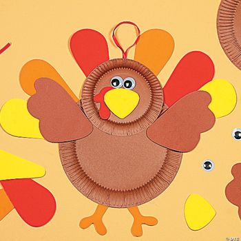 Paper Plate Turkey Craft Kit