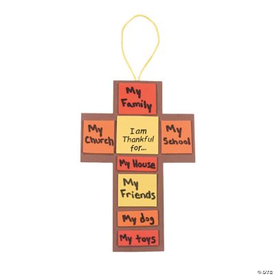 “I Am Thankful For...” Fall Cross Craft Kit