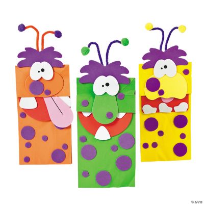 Paper Bag Monster Puppet Craft Kit