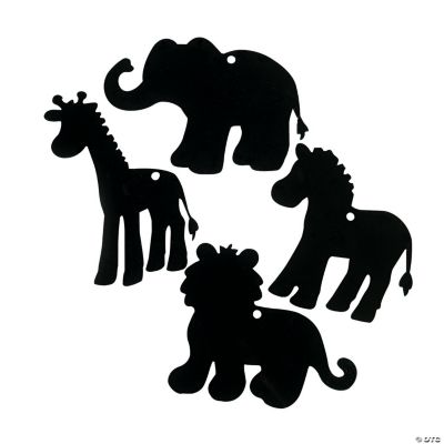 Magic Color Scratch Safari Ornaments