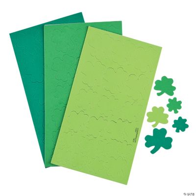 Self-Adhesive Shamrock Shapes