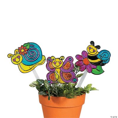 Happy Bug Sun Catcher Garden Stakes