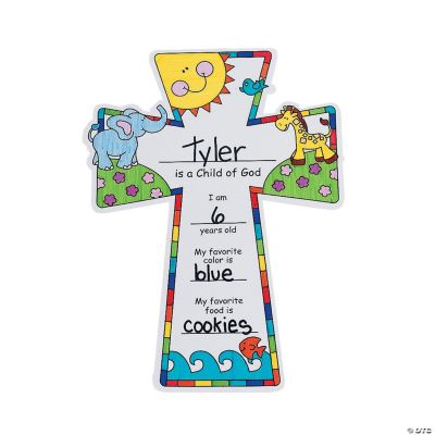 Color Your Own “Child Of God” Crosses