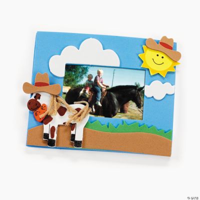 Horse Photo Frame Magnet Craft Kit