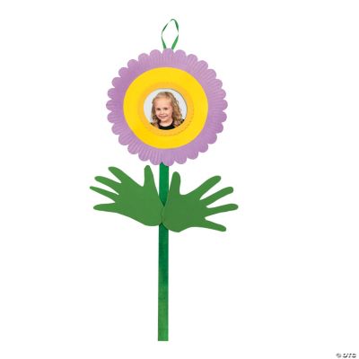 Paper Plate Flower Photo Frame Craft Kit