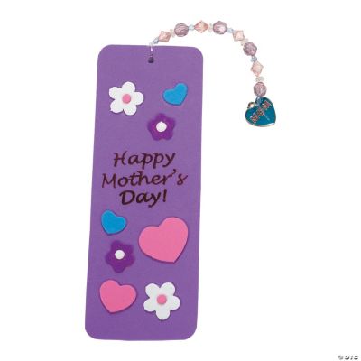Beaded “Happy Mother's Day!” Charm Bookmark Craft Kit