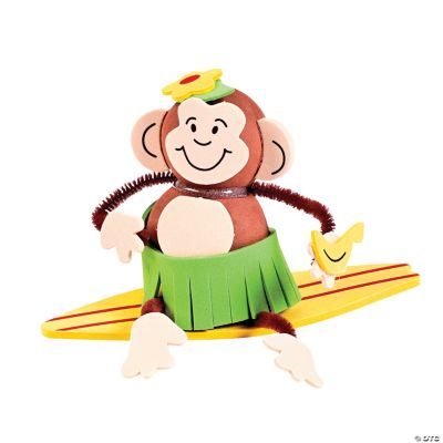 Monkey On A Surfboard Craft Kit