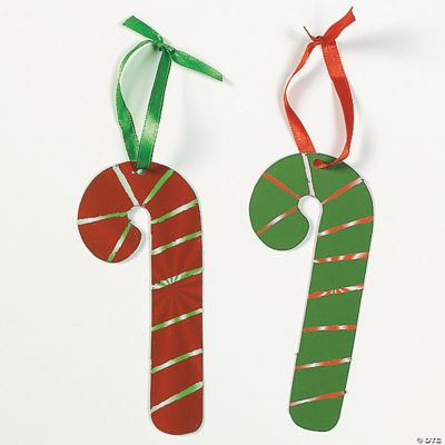 Magic Color Scratch Candy Cane Ornaments