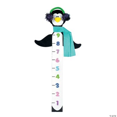 Penguin Snow Measuring Stick Craft Kit