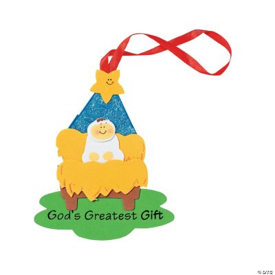“God’s Greatest Gift” Ornament Craft Kit
