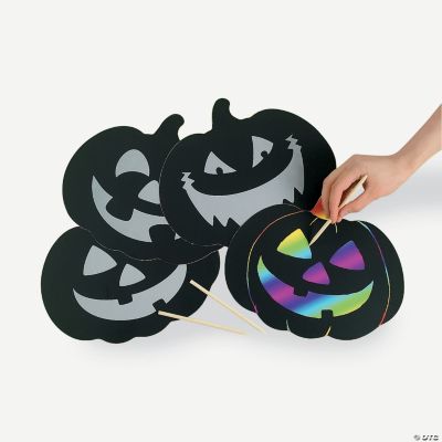 Magic Color Scratch Jumbo Jack-O’-Lanterns