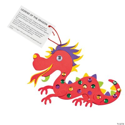 12 Legend Of The Dragon Craft Kit