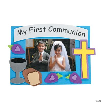 First Communion Picture Frame Craft Kit Discontinued