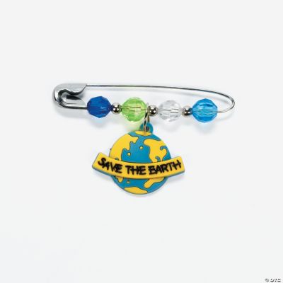 Beaded Earth Day Charm Pin Craft Kit