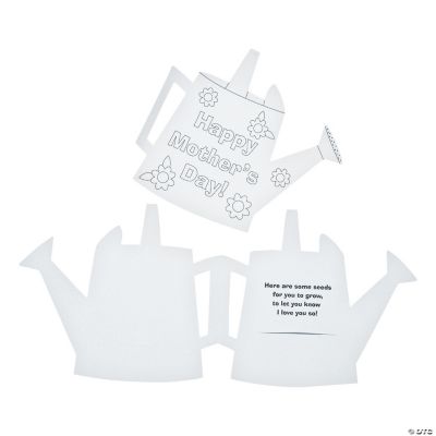 Color Your Own Watering Can Cards