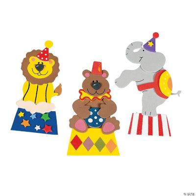 Carnival Animal Magnet Craft Kit