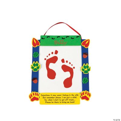 Footprint My Tracks Keepsake Craft Kit