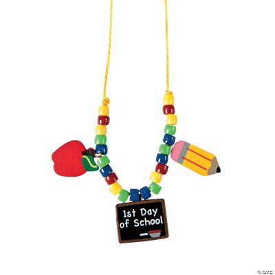 “1st Day Of School” Necklace Craft Kit