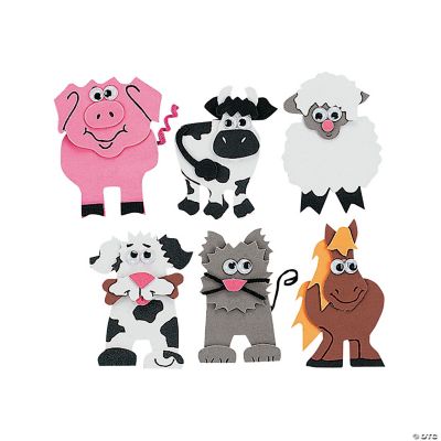 Farm Animal Magnet Craft Kit