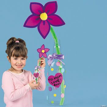 Flowers For Mom Vase Craft Kit