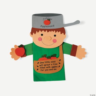 Johnny Appleseed Paper Bag Puppet Craft Kit
